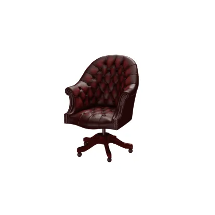 Director's Swivel Chair - Chesterfield Chairs from Sofas by Saxon UK