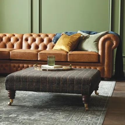 Harrow Footstool - Sale from Sofas by Saxon UK
