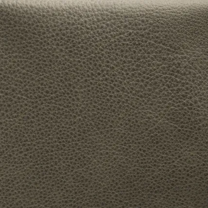 Knightsbridge Footstool Rural Charcoal Antique Studs - In Stock from Sofas by Saxon UK