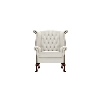 Scroll Chair Modern Winter White