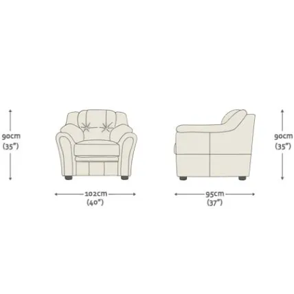 Ashford 3 Seater Sofa & 2 Chairs Distressed Cream